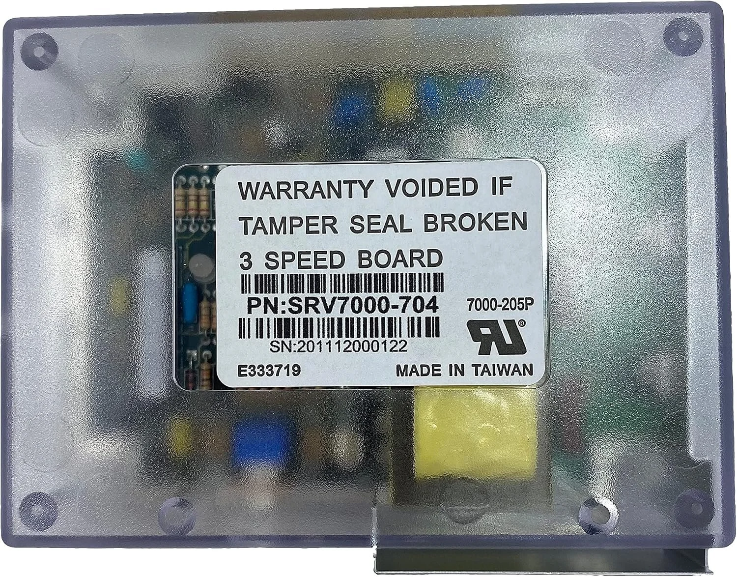 SRV7000-704 Quadra-Fire 3-speed Control Board Box