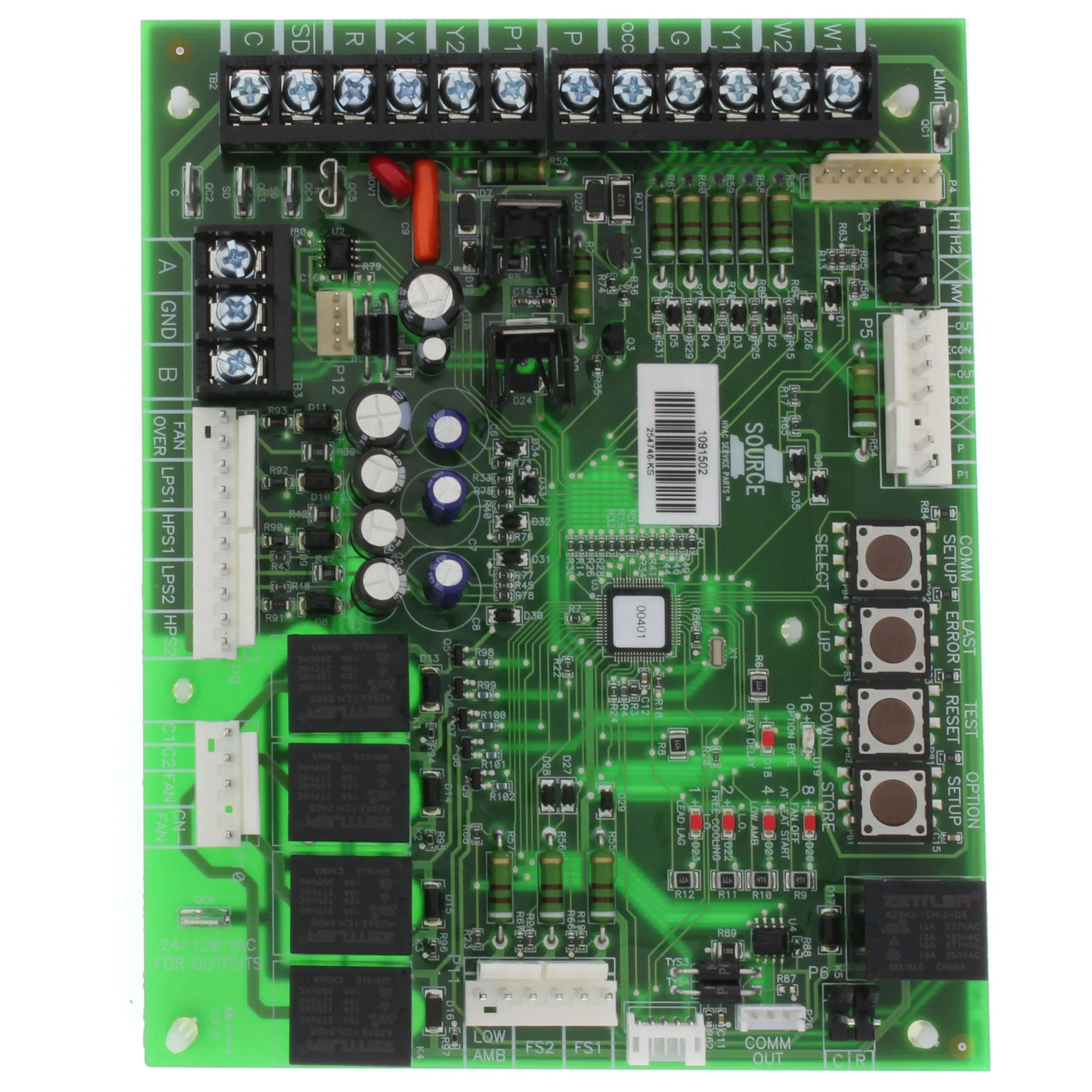 York S1-33109150002 Control Board