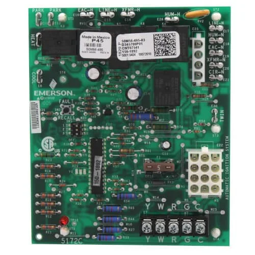 Trane CNT07541 Integrated HIS Furnace Control Board