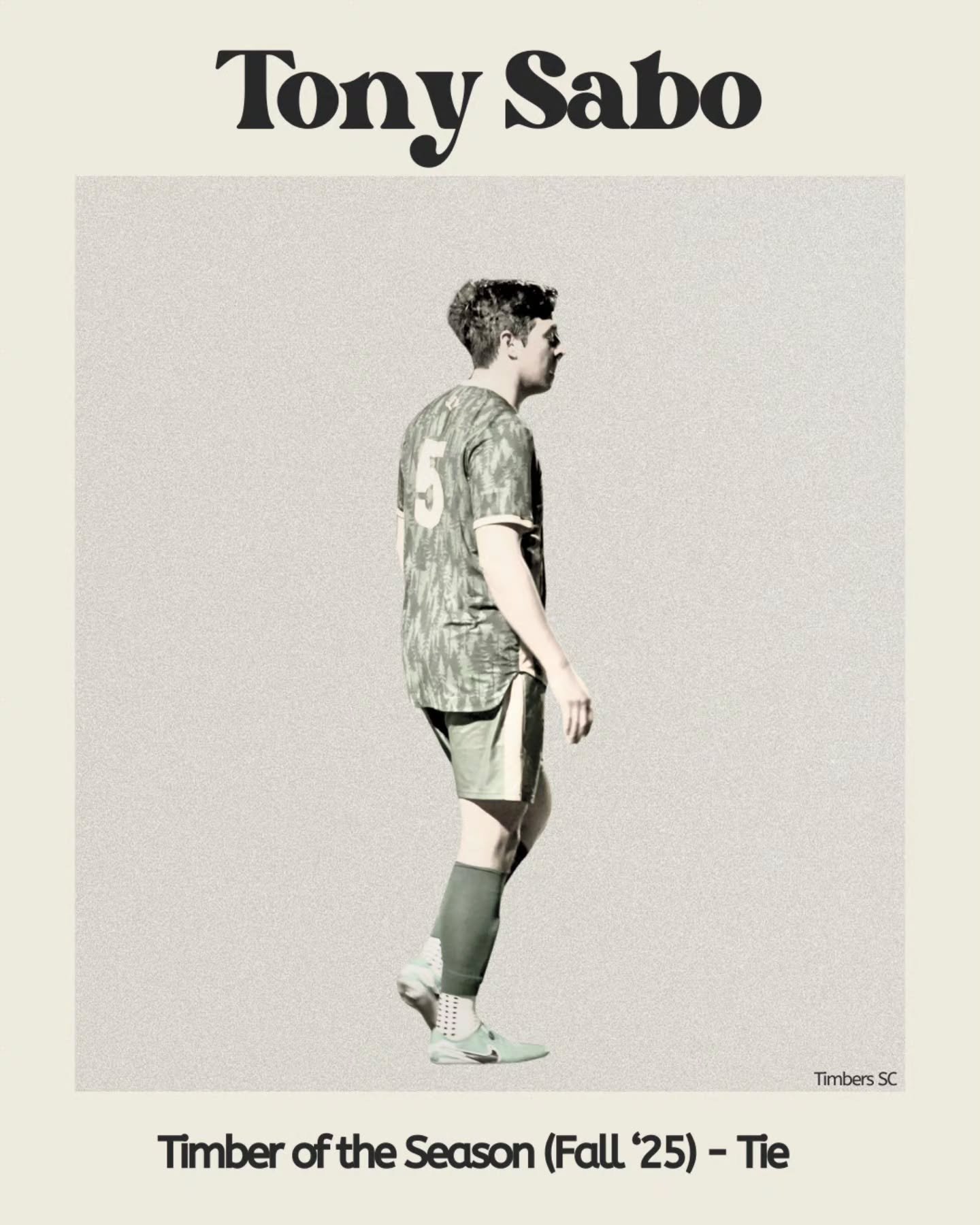 🌲 Timber of the Season &ndash; Men&rsquo;s Fall &rsquo;25 🌲

This season&rsquo;s honor is shared by Alex Molchan and Tony Sabo, whose consistency, work ethic, and team-first mentality showed up every day&mdash;on the pitch and beyond it.

Proud of 