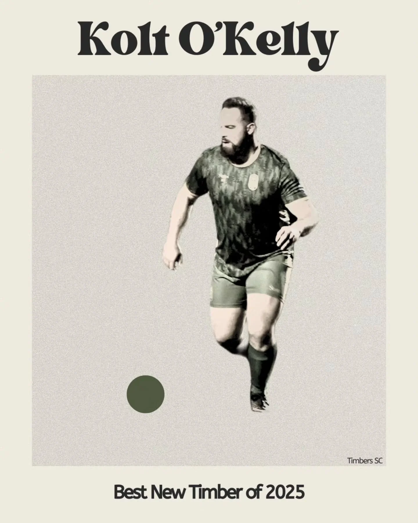 💪🌲 Best New Timber of 2025 🌲💪

Kolt O&rsquo;Kelly made his mark from day one &mdash; bringing strength, composure, and relentless work rate every time he stepped on the pitch. A true Timber through and through, and a well-deserved nod as our Best