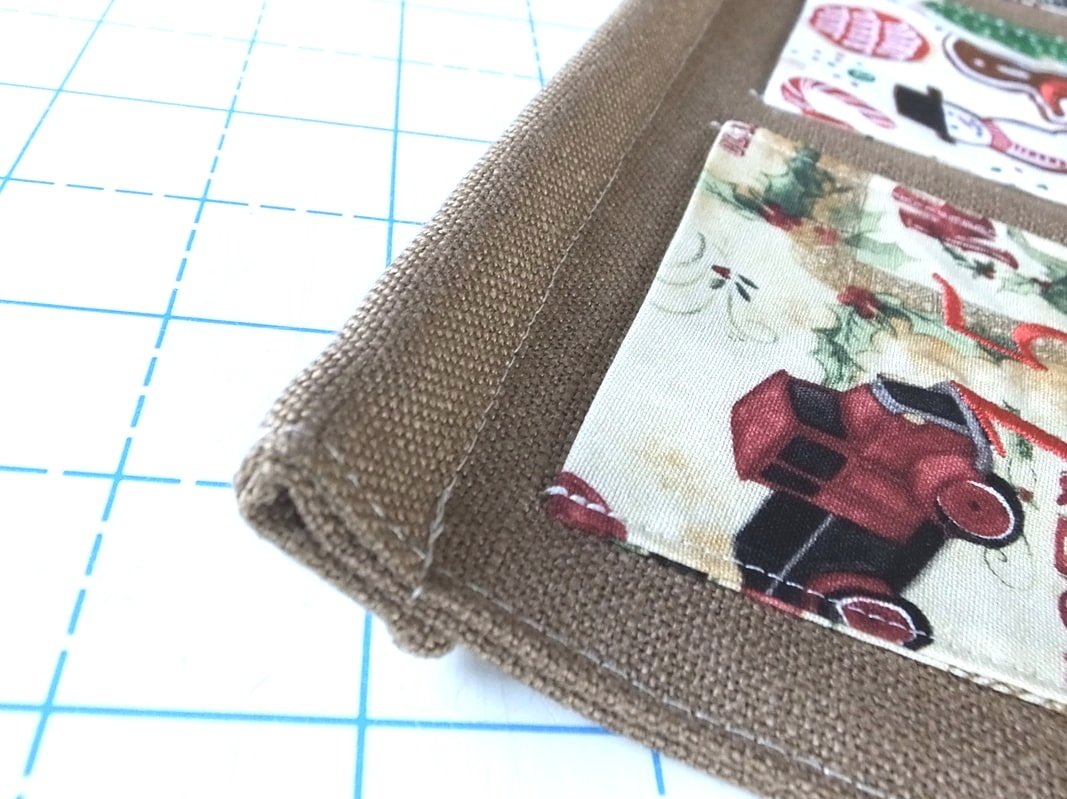 Topstitch to create a tunnel.