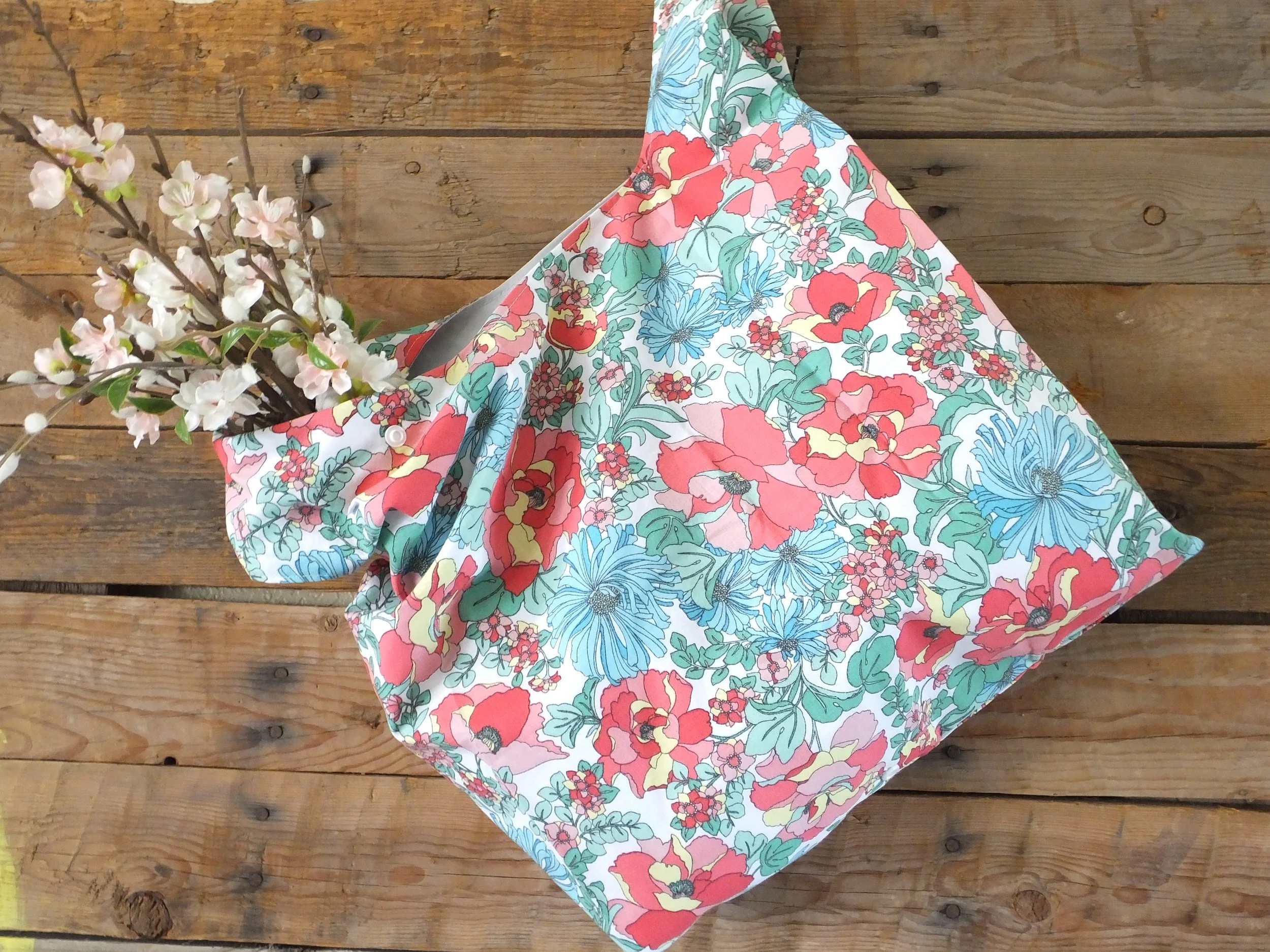We’re Sew Over Plastic! Make a Bag to Use at the Grocery Store or Farmers Market