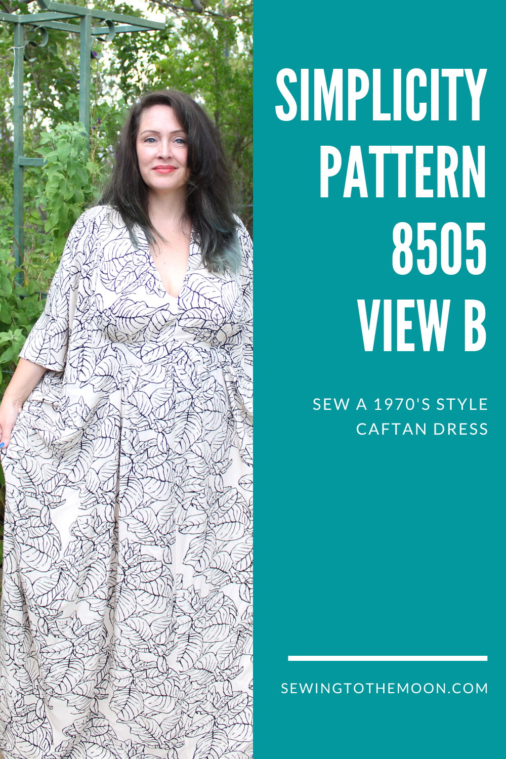 Simplicity 8505 Caftan Sewing Pattern — Sewing to the Moon