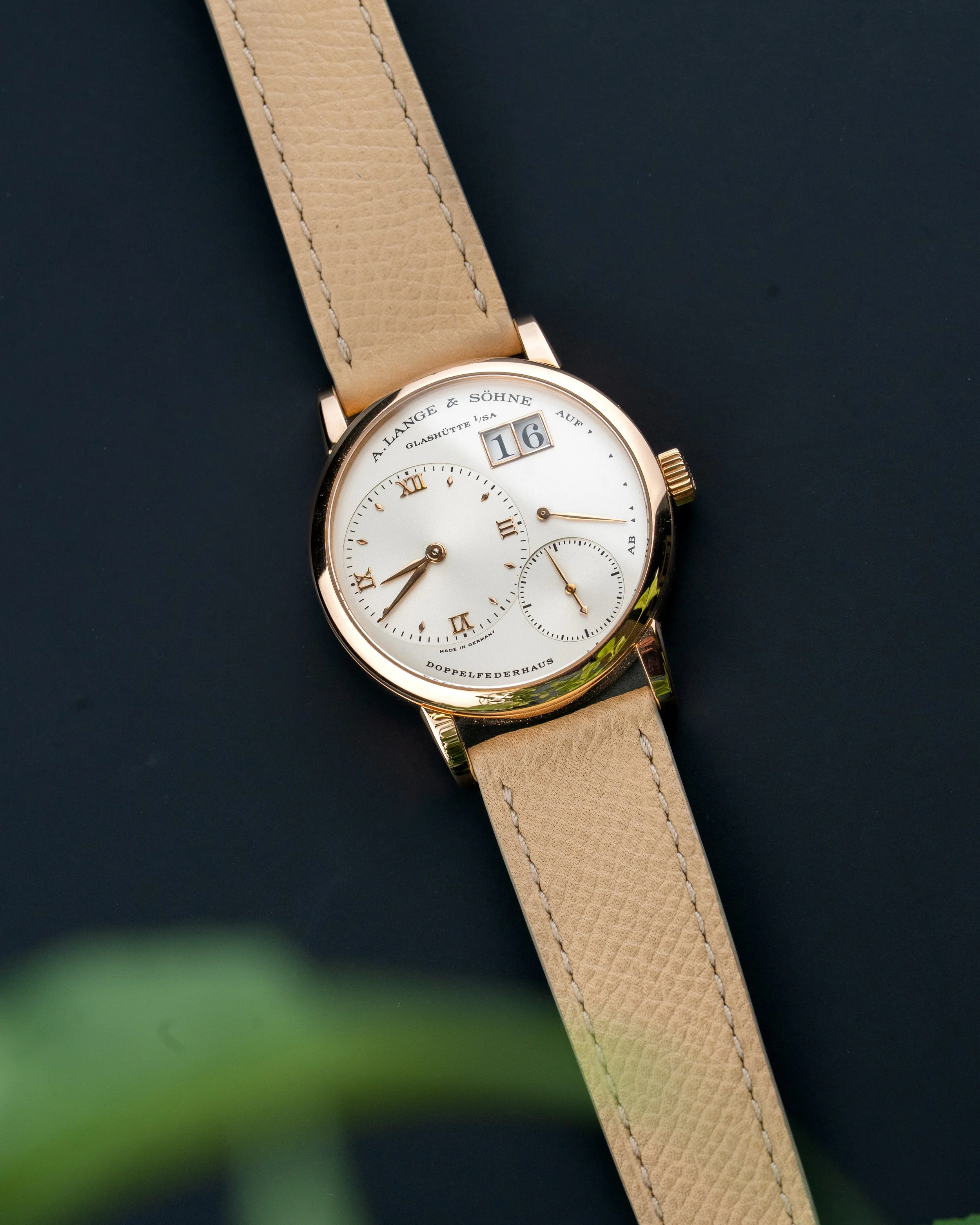 A Lange and söhne Little Lange 1 Rose Gold Full kit