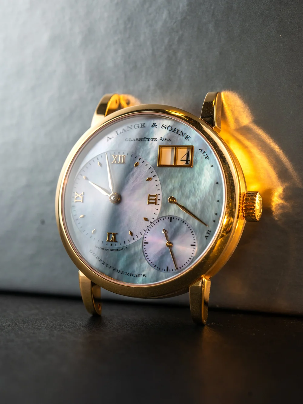 A Lange and söhne Little lange 1 MOP, Ref. 113.041 — TAHOMA WATCHES