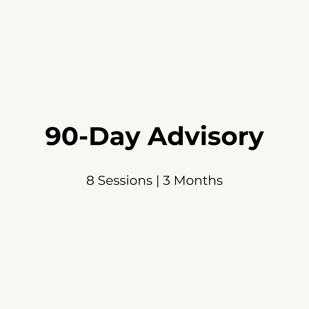 90-Day Private Advisory (Friends & Family)