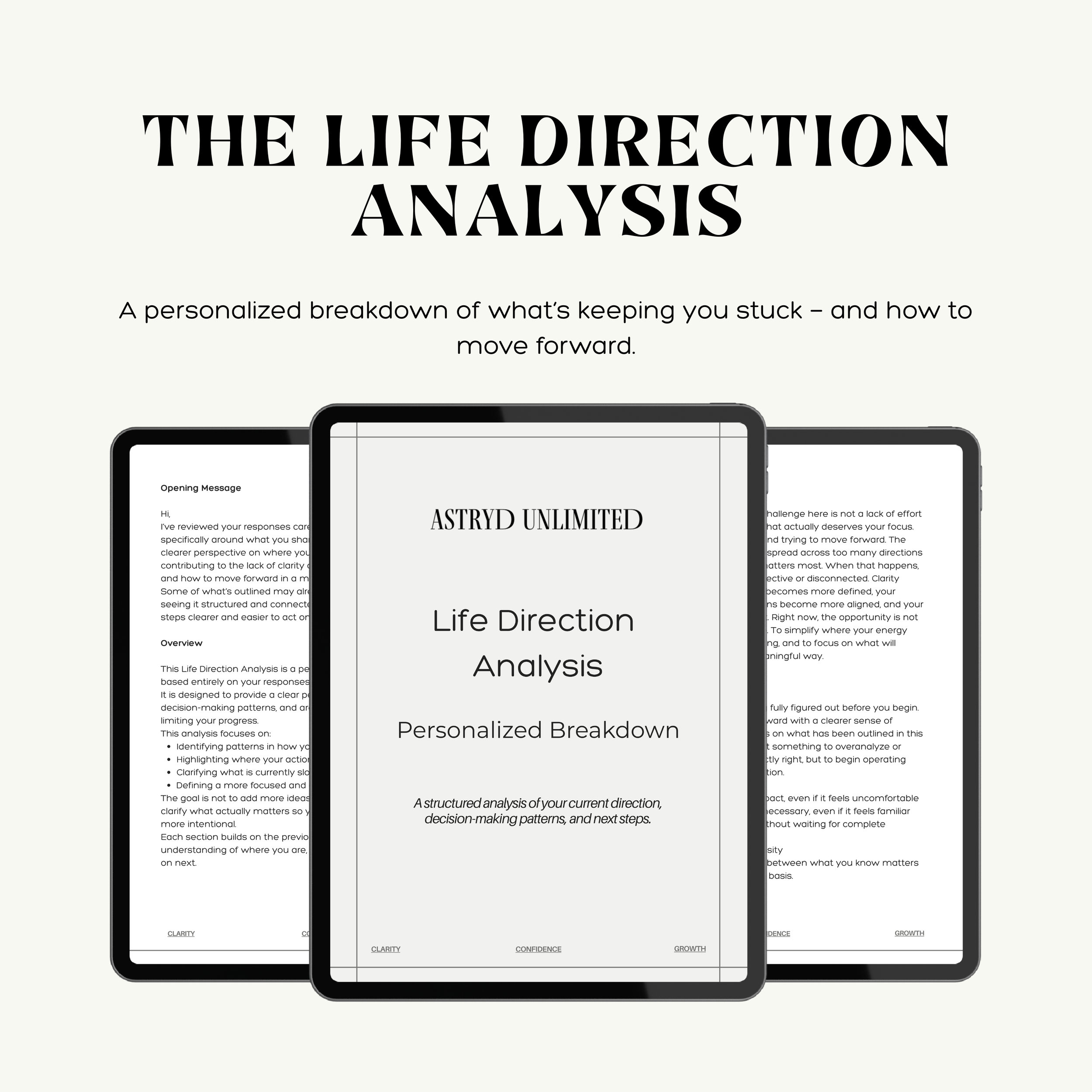 Life Direction Analysis