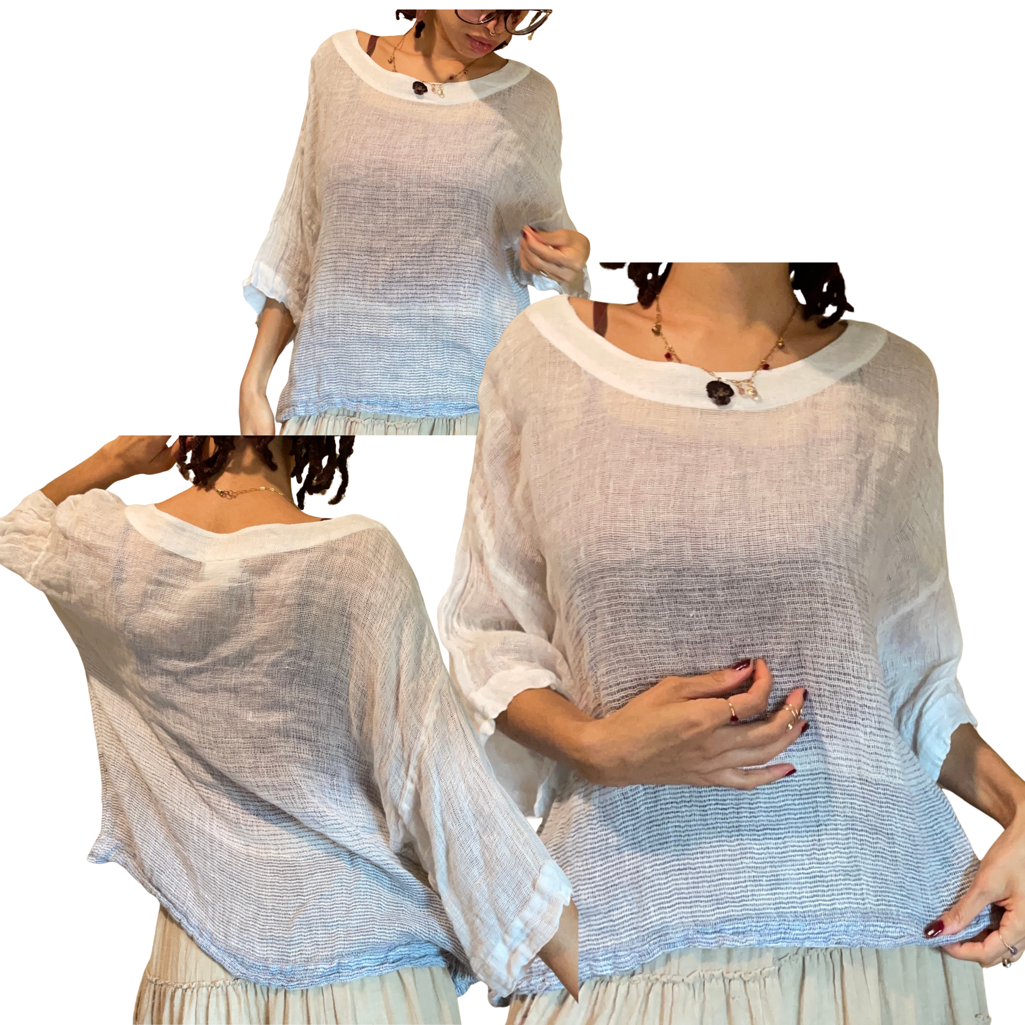 Pure Jill Linen Top