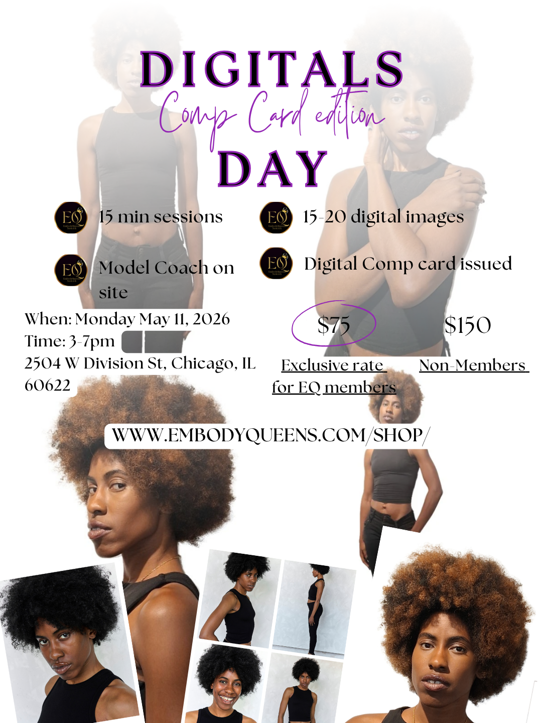 DIGITALS DAY: Comp Card Edition