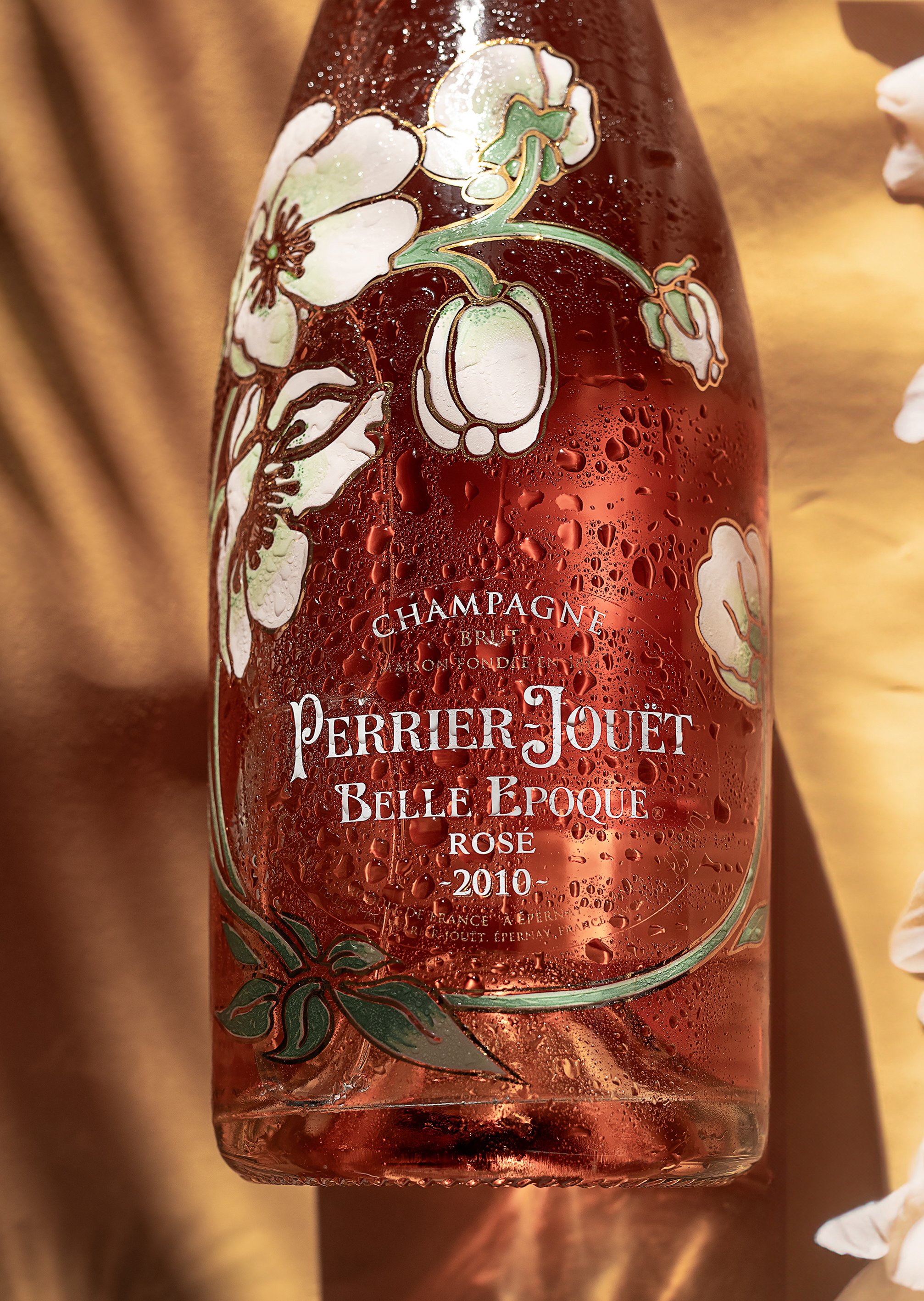 Perrier-Jouët Belle Epoque rosé champagne bottle 