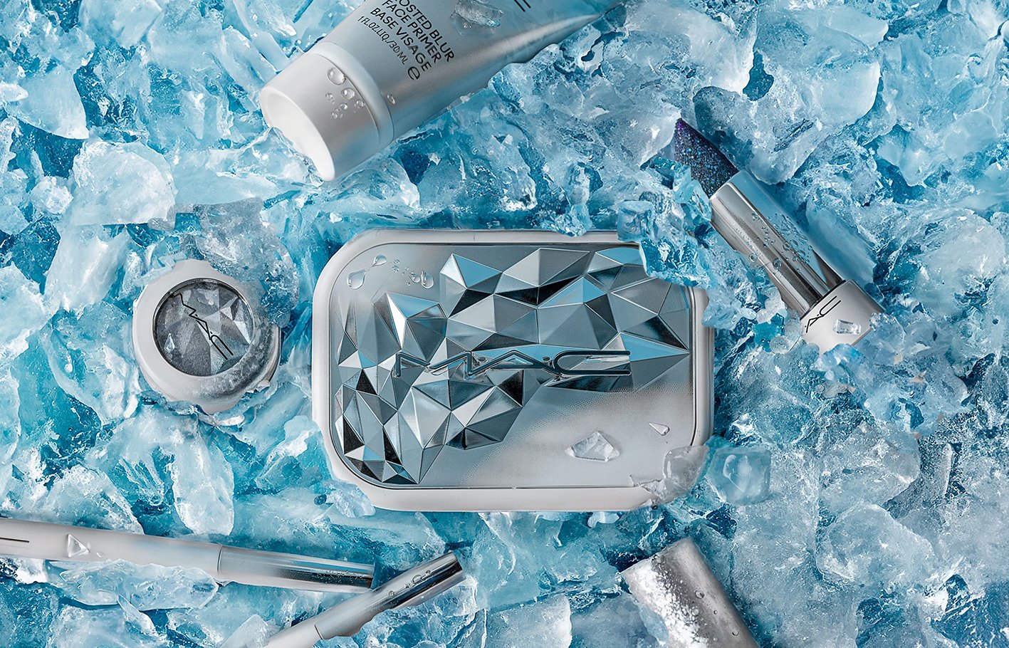 Mac cosmetics Bizarre Blizzard collection in ice