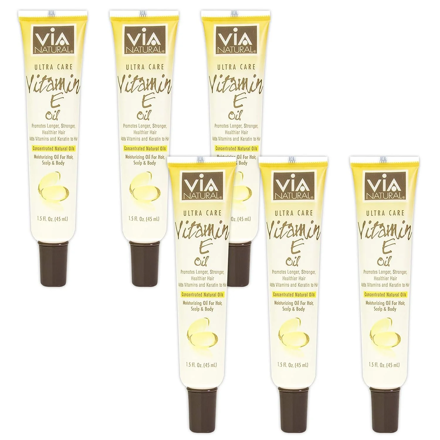 Via Natural Ultra Care Vitamin E Oil Concentrated Natural Oil 1.5 oz