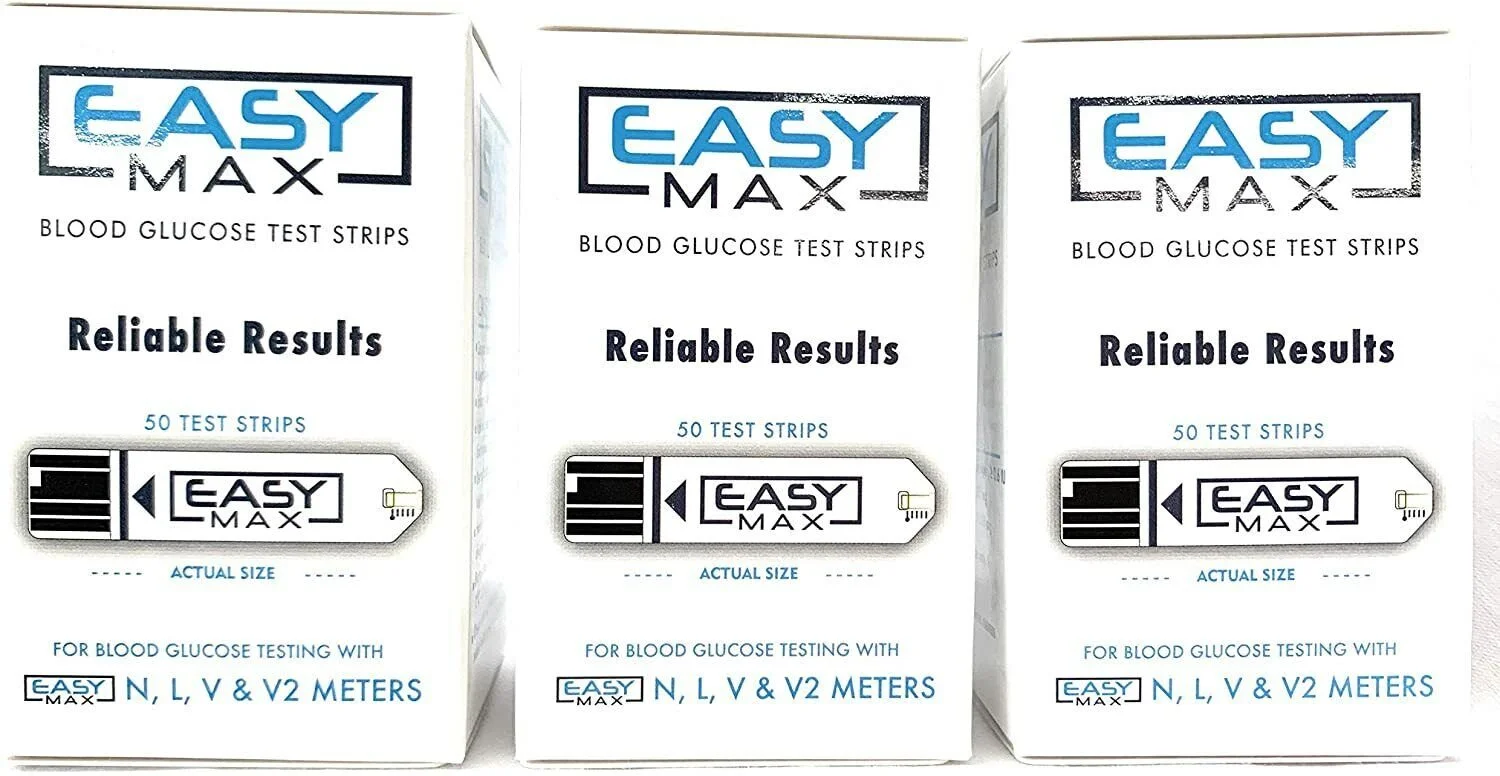 EASYMax Blood Glucose Test Strips