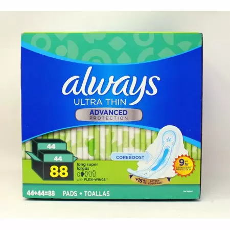 Always Ultra Thin Advanced Long Pads