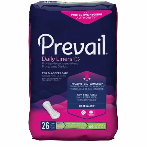 Prevail Very Light Absorbency Incontinence Liners