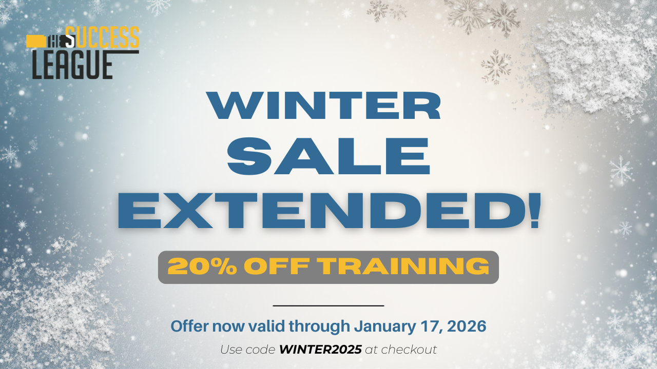 Winter Training Sale - EXTENDED!