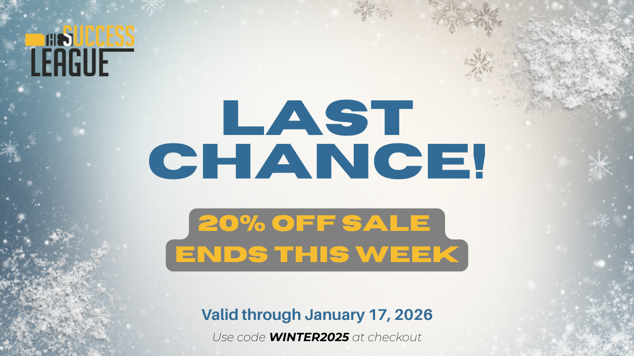 Last Chance to Save 20% on ALL TRAINING!