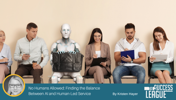 No Humans Allowed: Finding the Balance Between AI and Human-Led Service