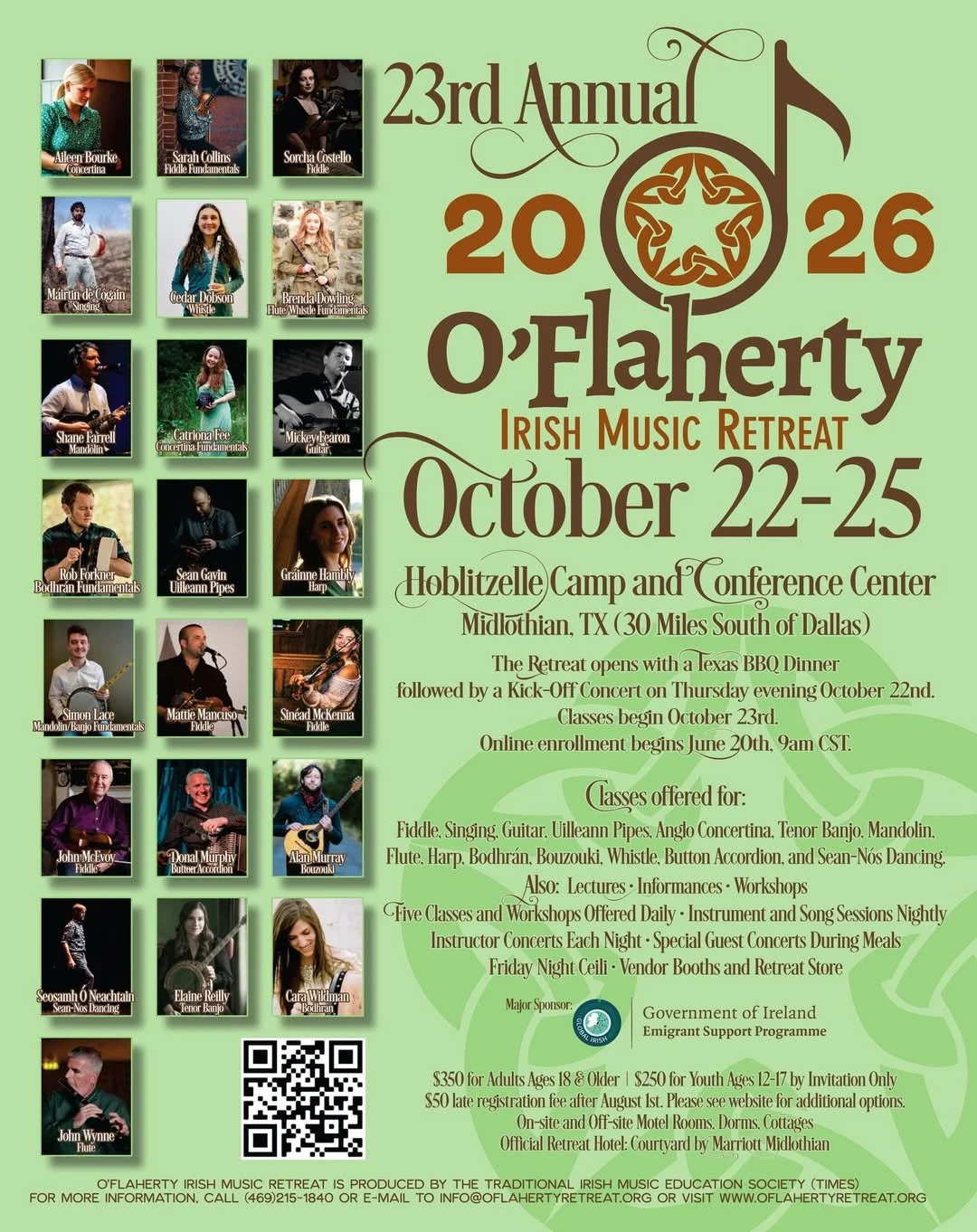 O'Flaherty Irish Music Retreat