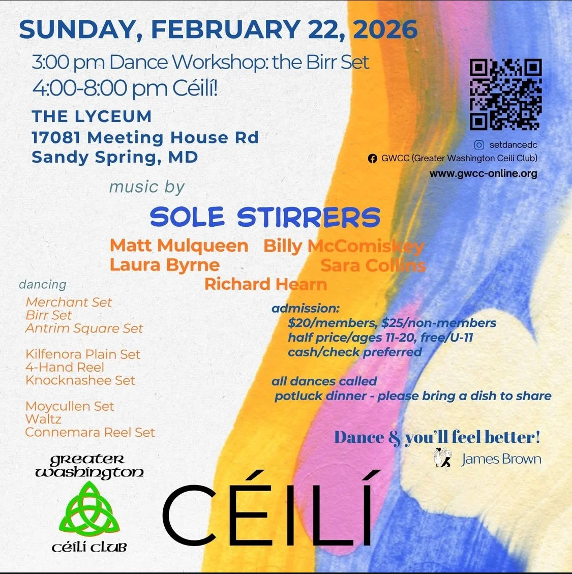 Greater Washington Ceili Club Dance