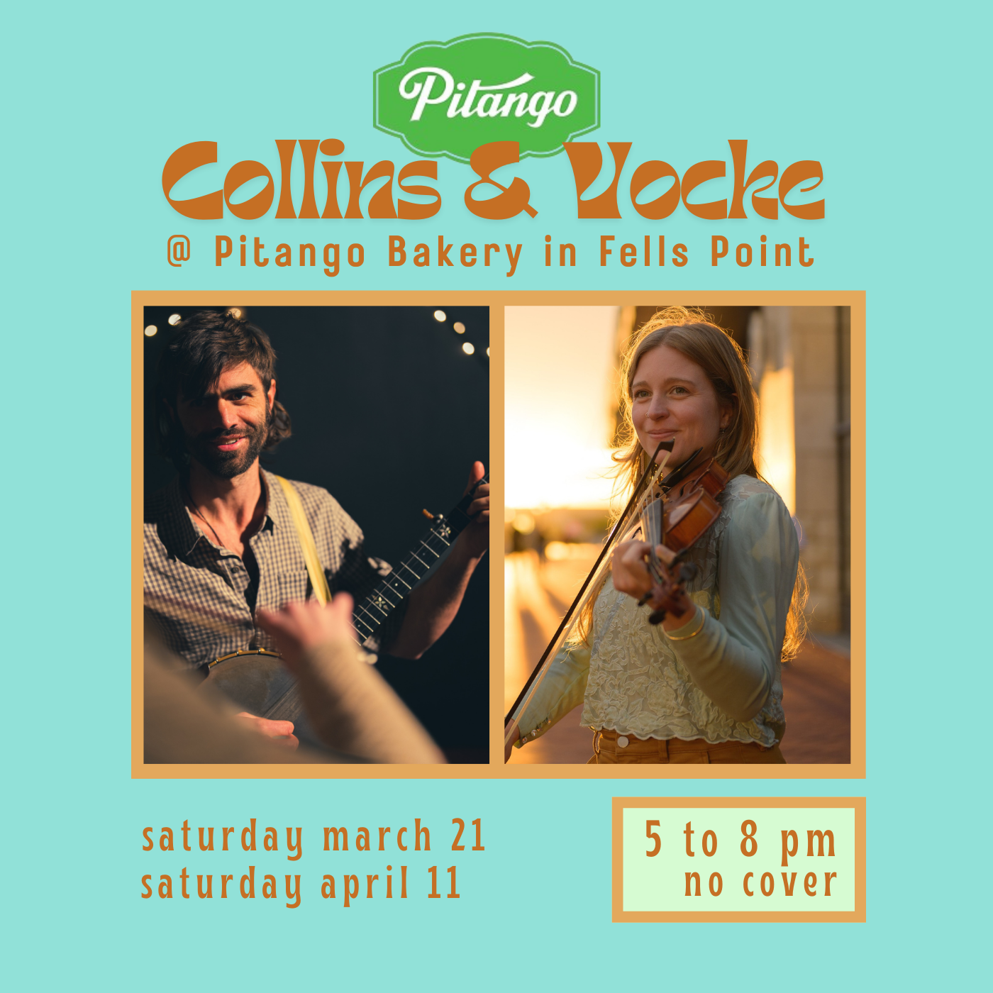 Collins & Vocke at Pitango Bakery