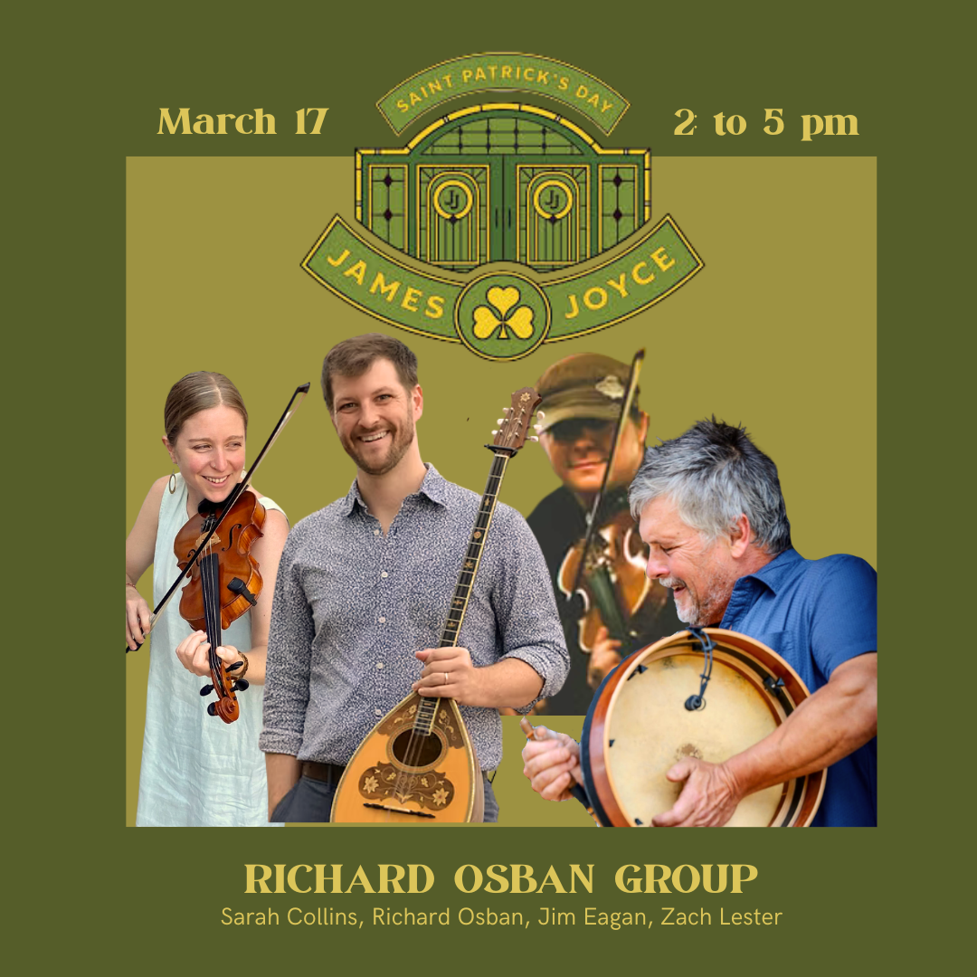 St Patrick's Day at James Joyce