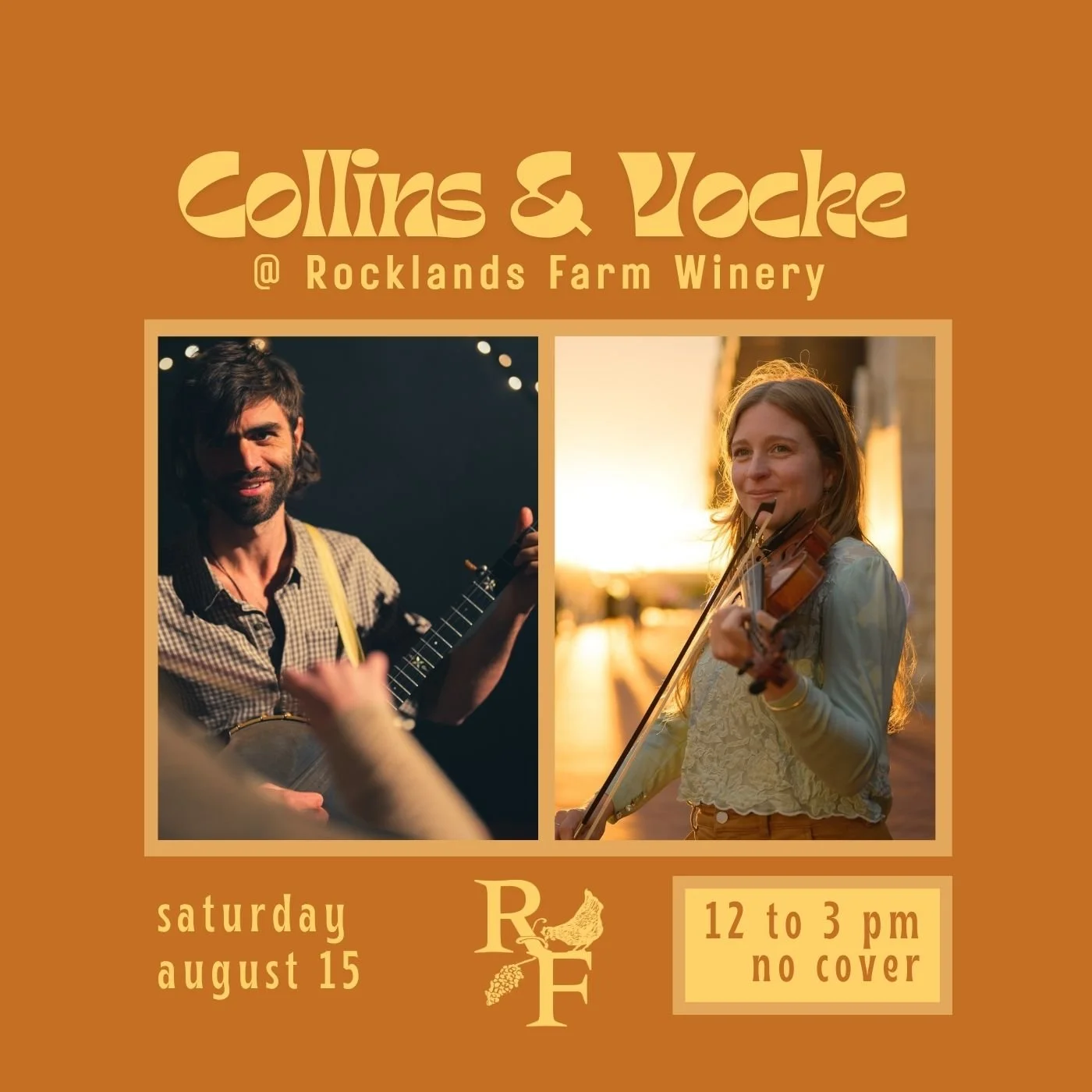 Collins &amp; Vocke at Rocklands Farm Winery