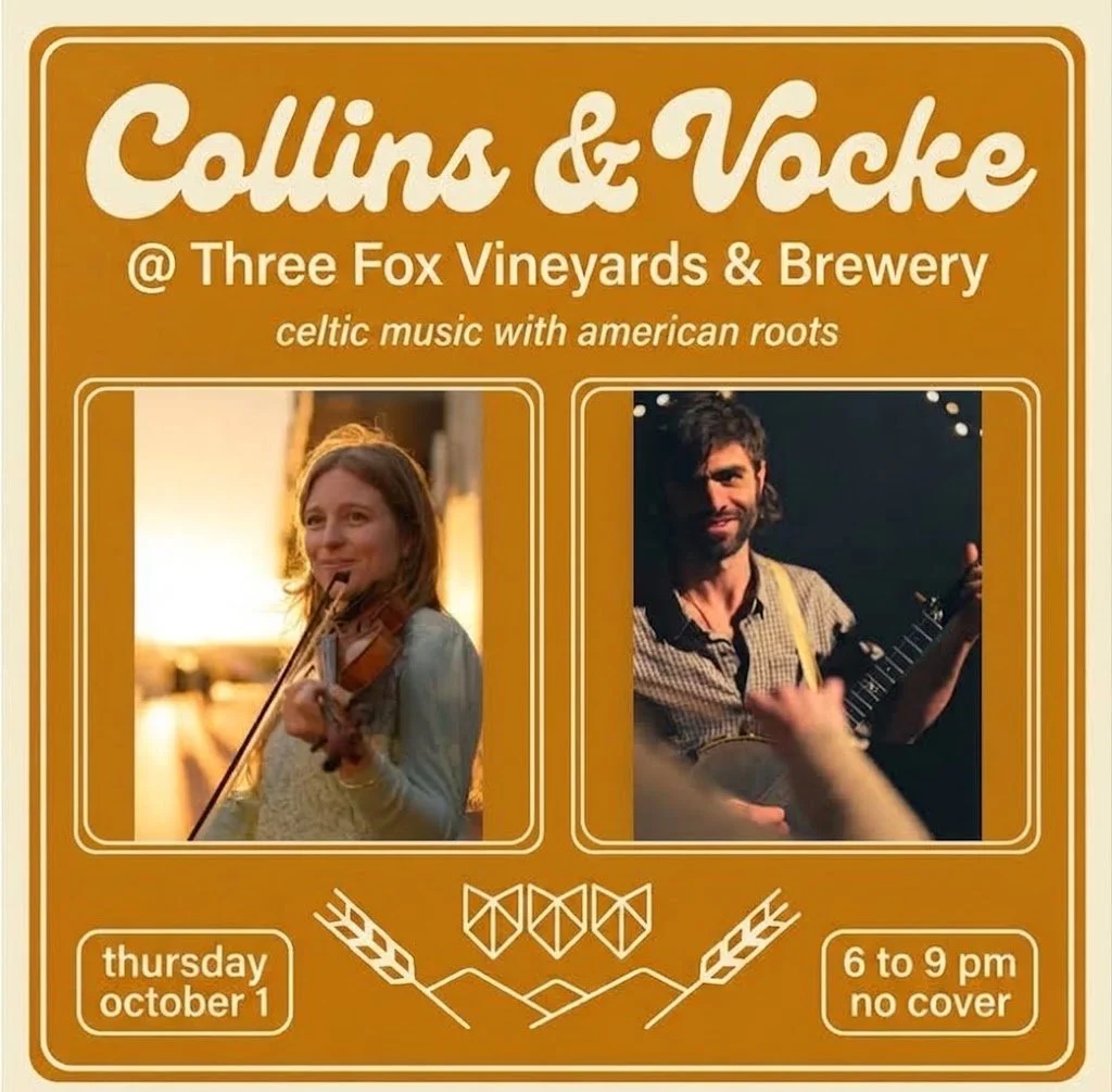 Collins & Vocke @ Three Foxes Winery