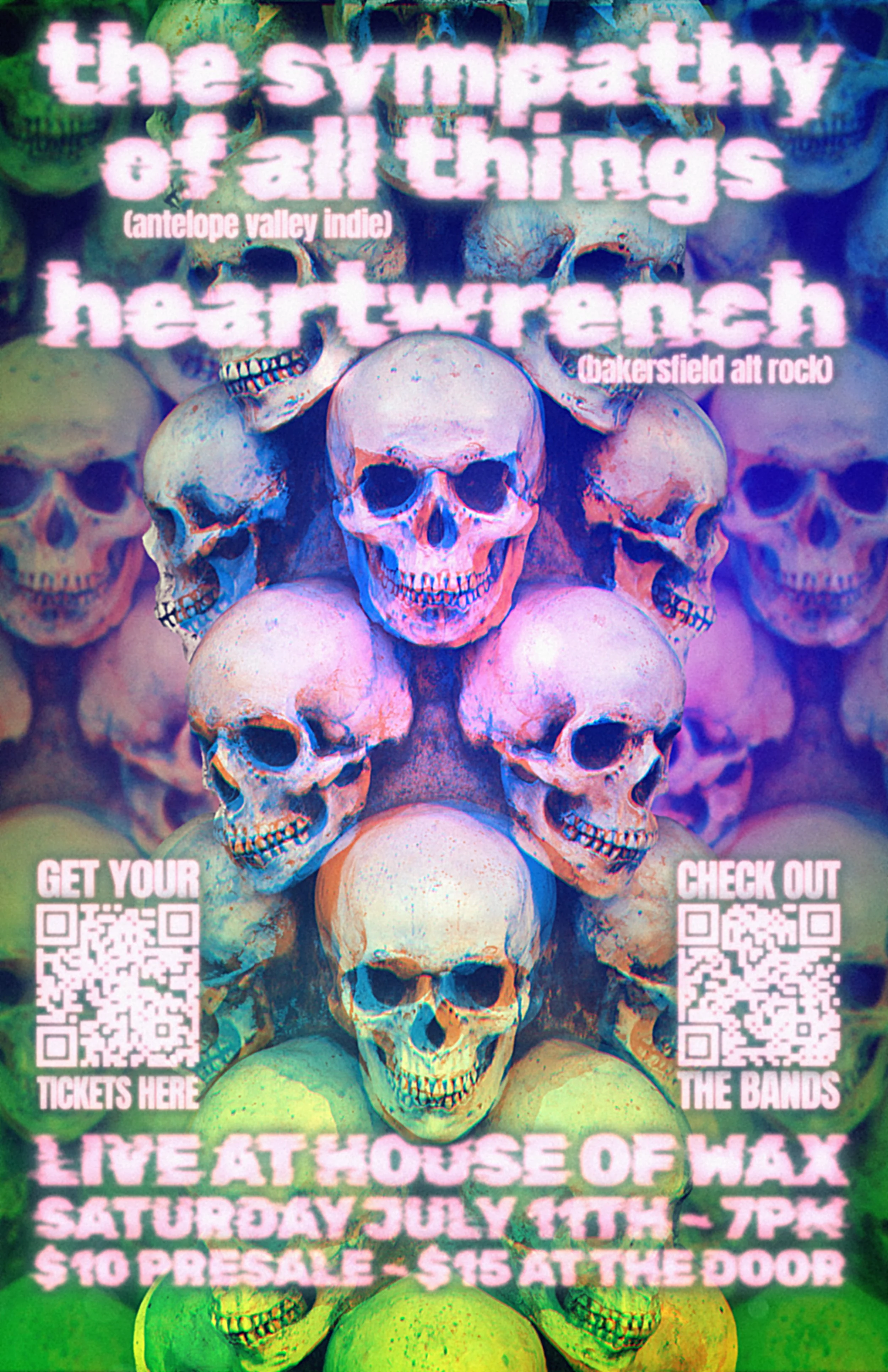 The Sympathy of All Things & Heartwrench | LIVE AT HOUSE OF WAX