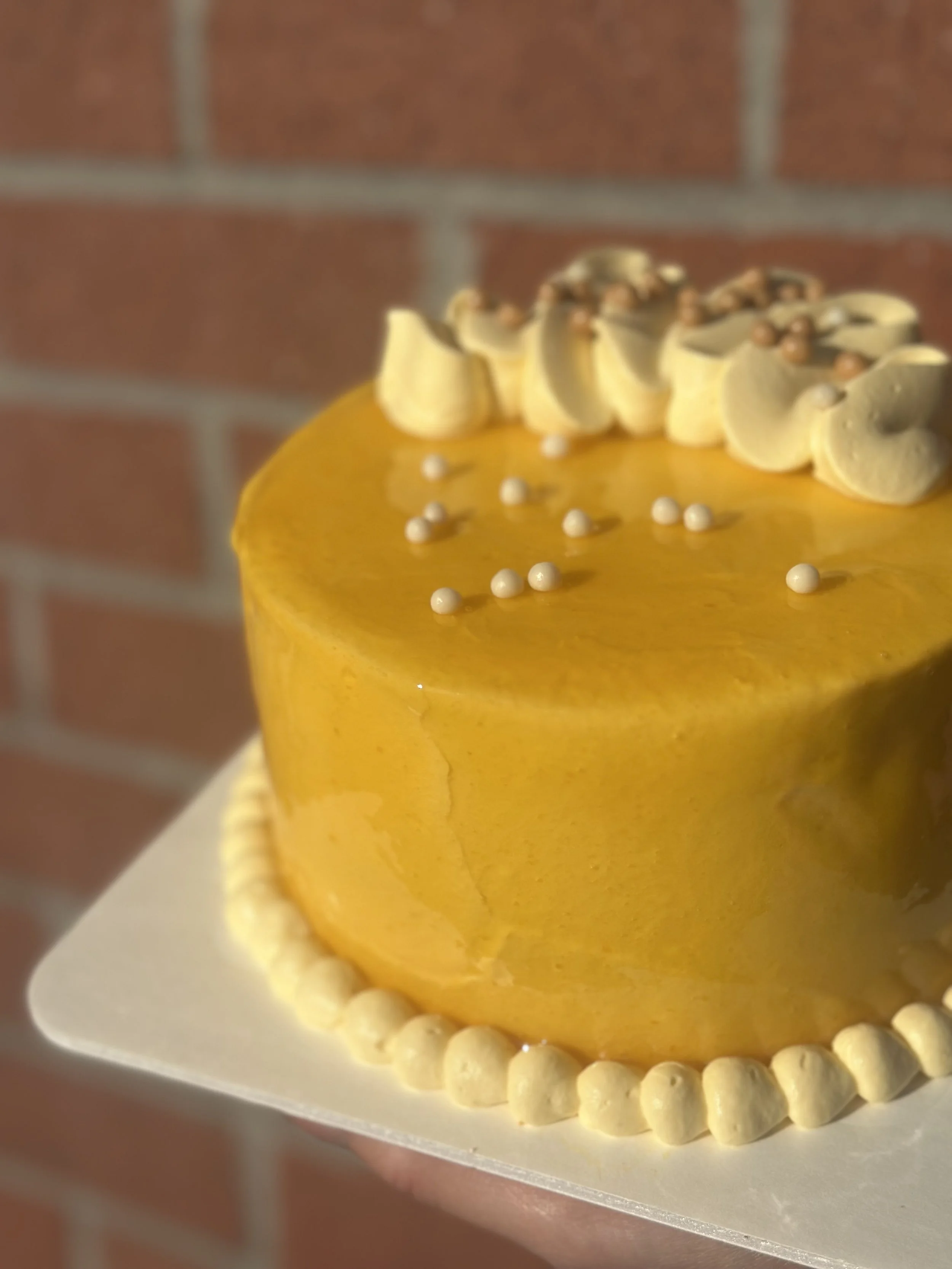 Mango Mousse Cake