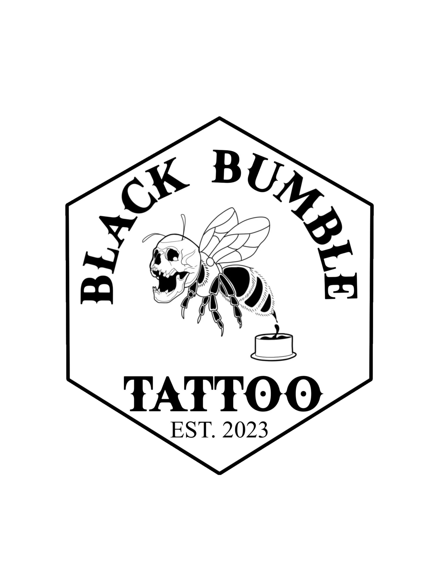 Black Bumble Tattoo
