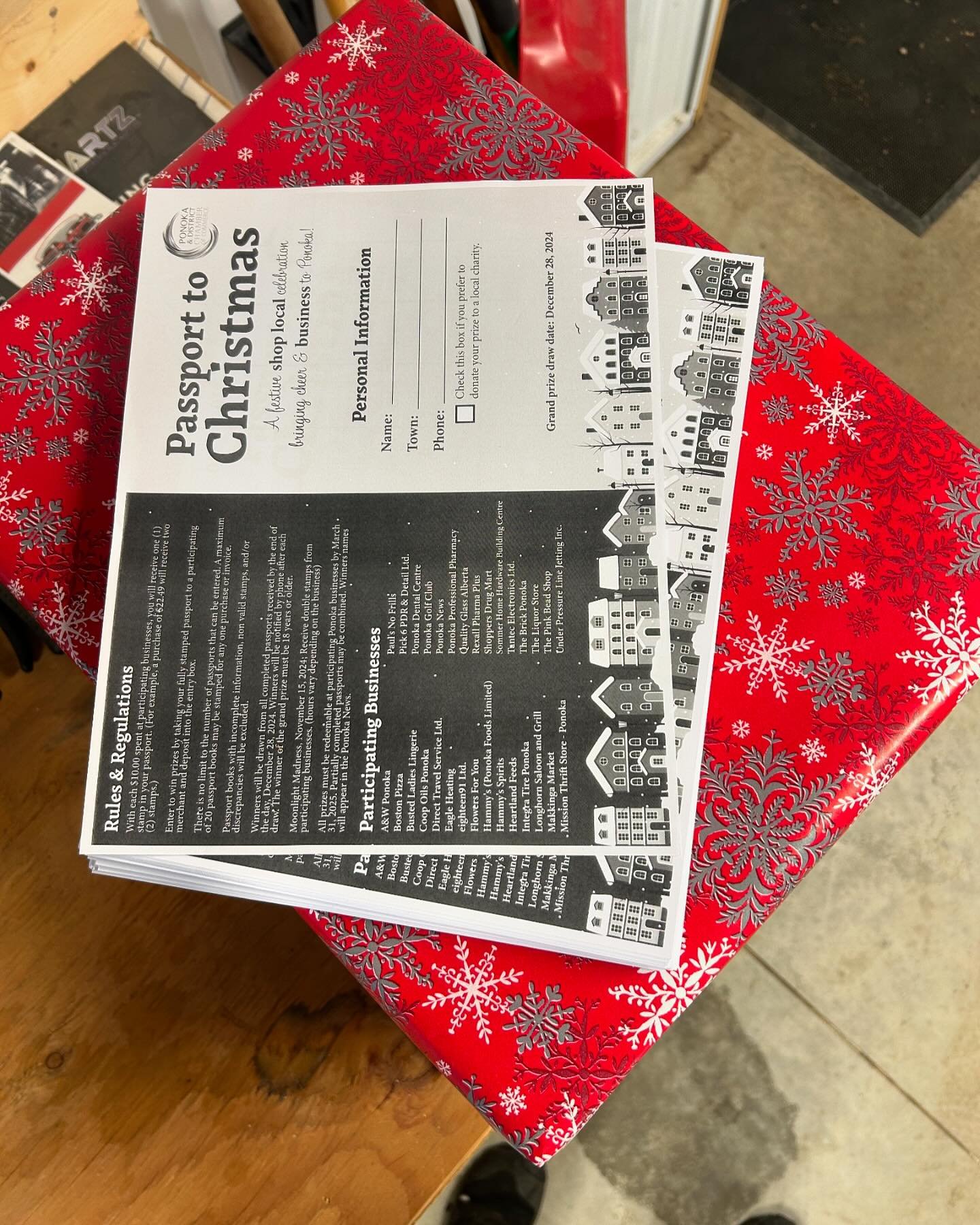 We are participating in this years Passport to Christmas! Book your services soon to get entered into the exciting giveaways!