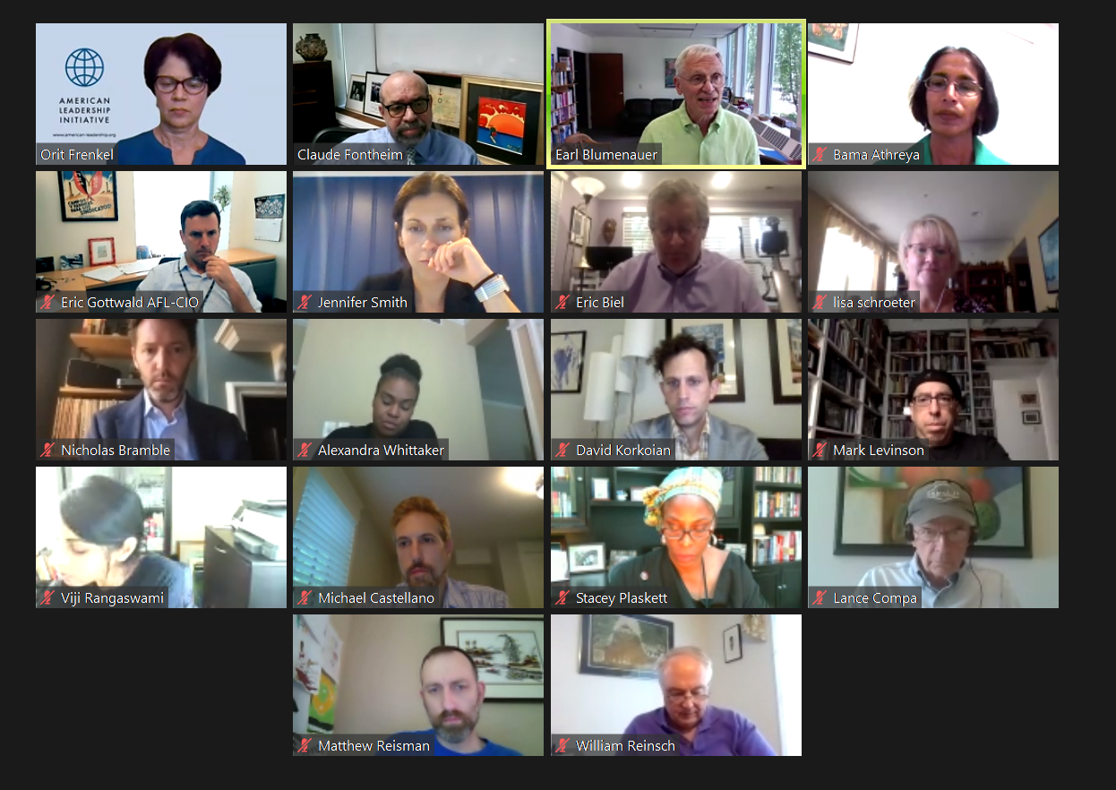 ALI/GlobalWorks Convenes a Discussion on Developing a Worker-Centric Trade Policy