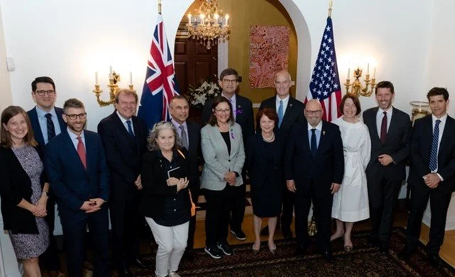 Australia’s Amb. Sinodinos hosts ALI and Members of Congress for IPEF Digital Discussion 