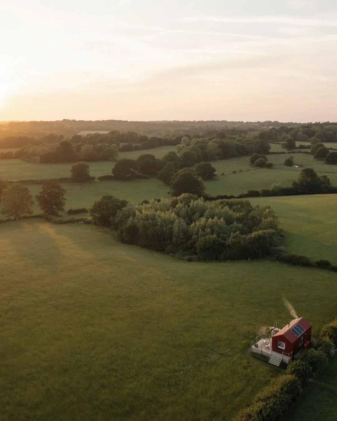 Cosy cabin season just got an upgrade. Big skies, no neighbours, and your own private sauna.

Each Red Cabin is designed for quiet, off-grid escapes with everything you need to slow down.

Autumn dates won&rsquo;t last long. 

#cabin #staycation #uk 