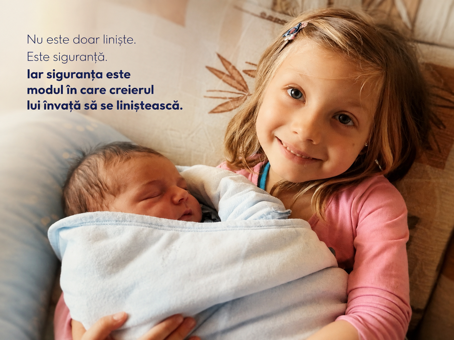 De ce plânge imediat ce îl lași din brațe?