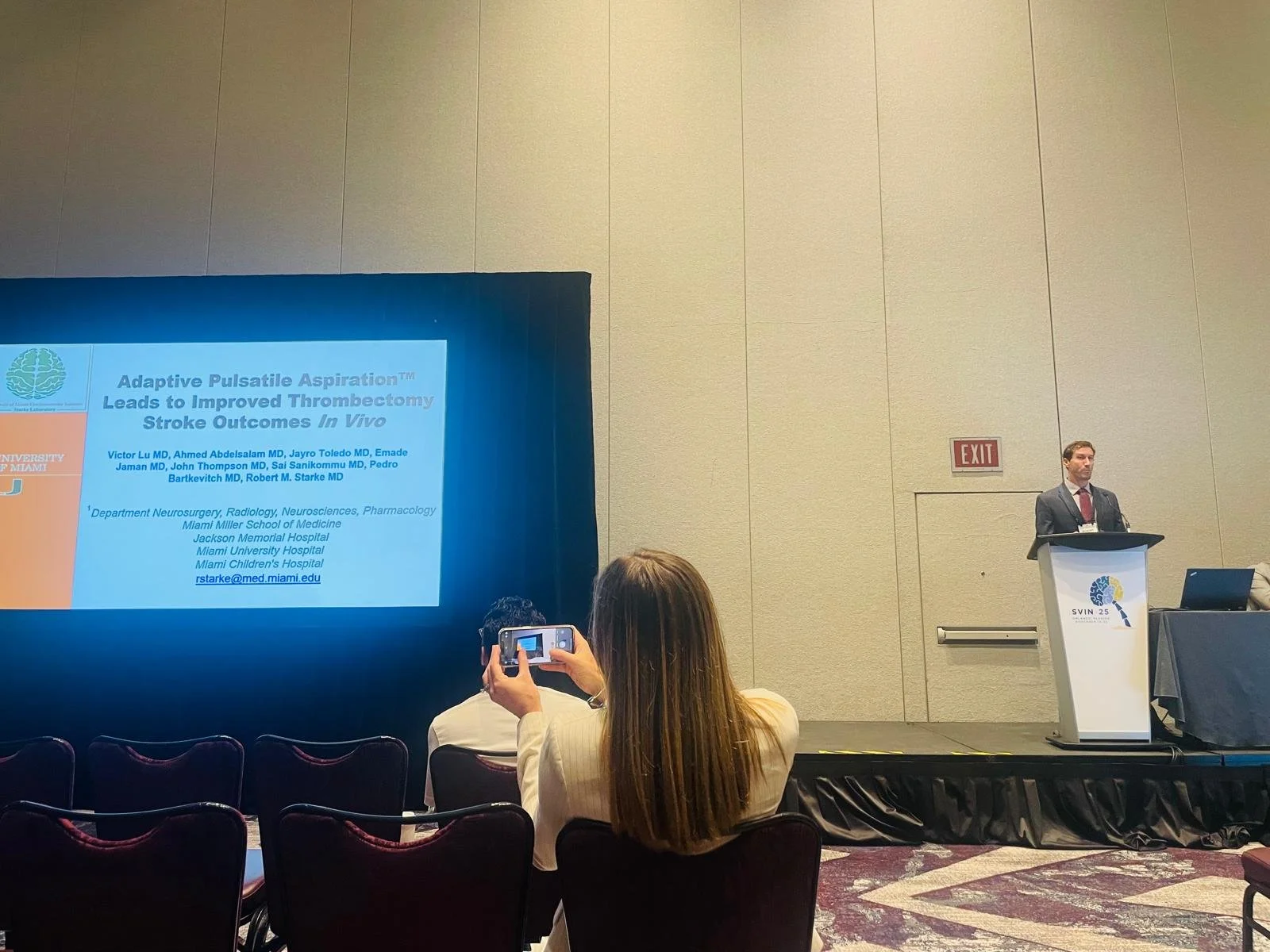 Press Release: Von Vascular Unveils In-vivo Preclinical Stroke Aspiration Data at SVIN 2025