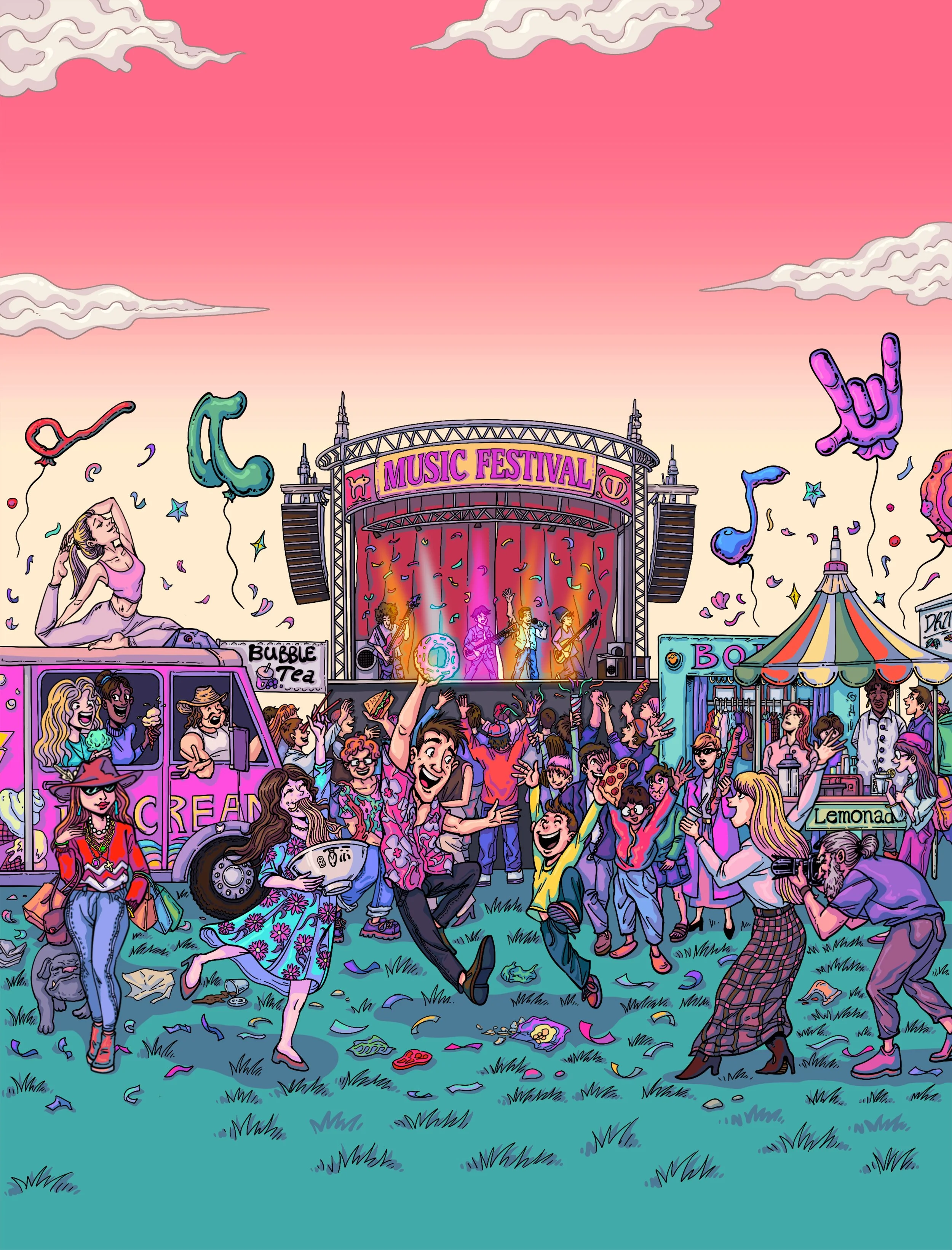 Northern Virginia Magazine "Best of NoVA" Cover Illustration