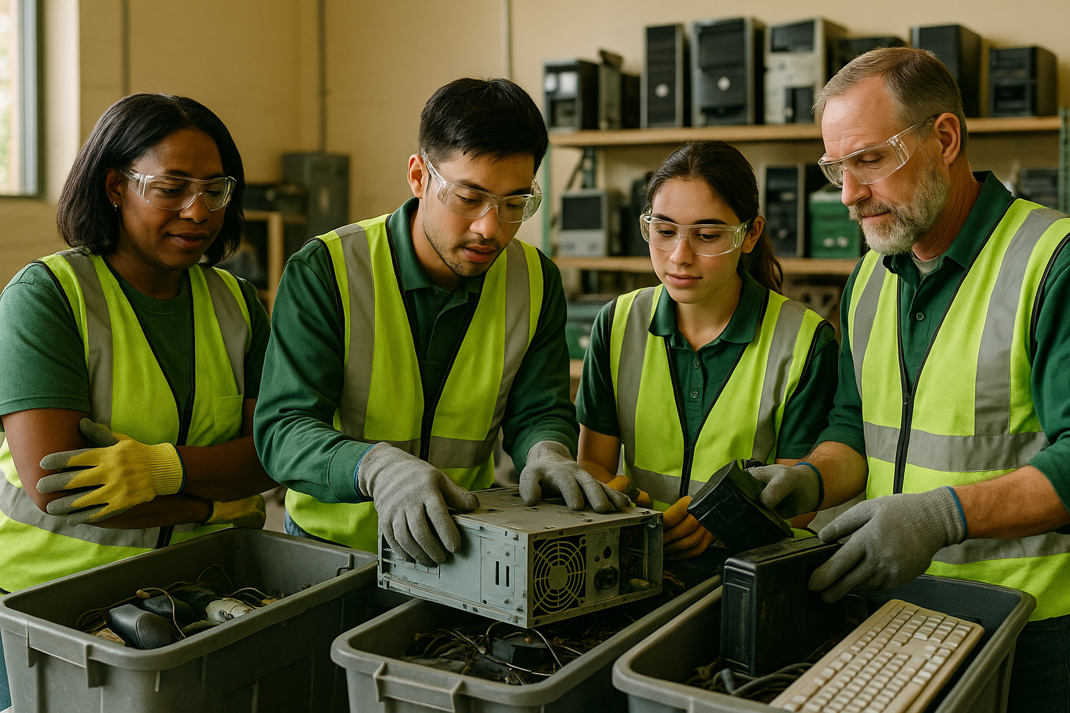 Best Practices for E-Waste Worker Safety