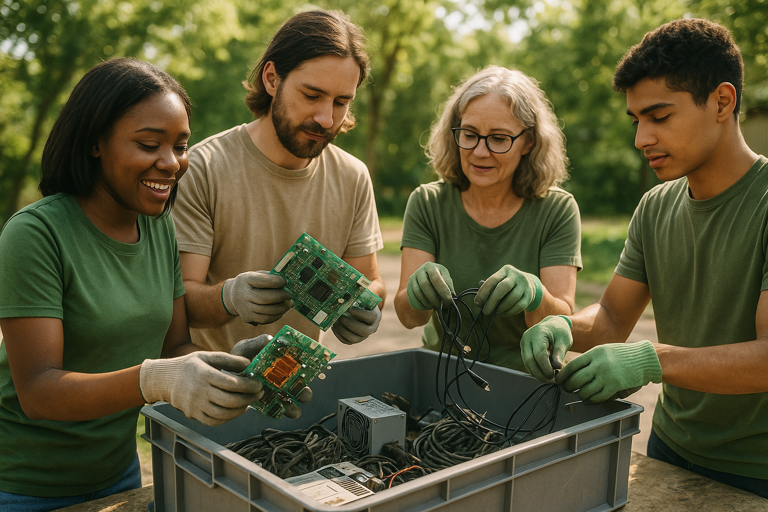 Recycling Metals from Electronics: Impact