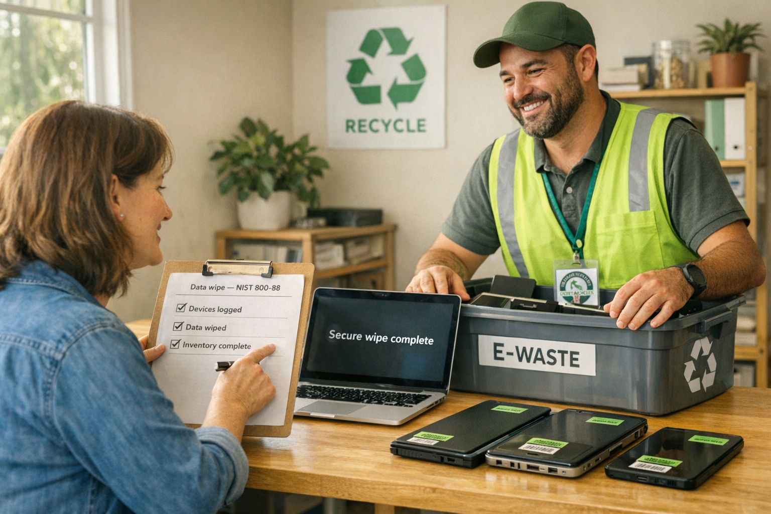 Data Security Tips for Nonprofits Recycling Electronics