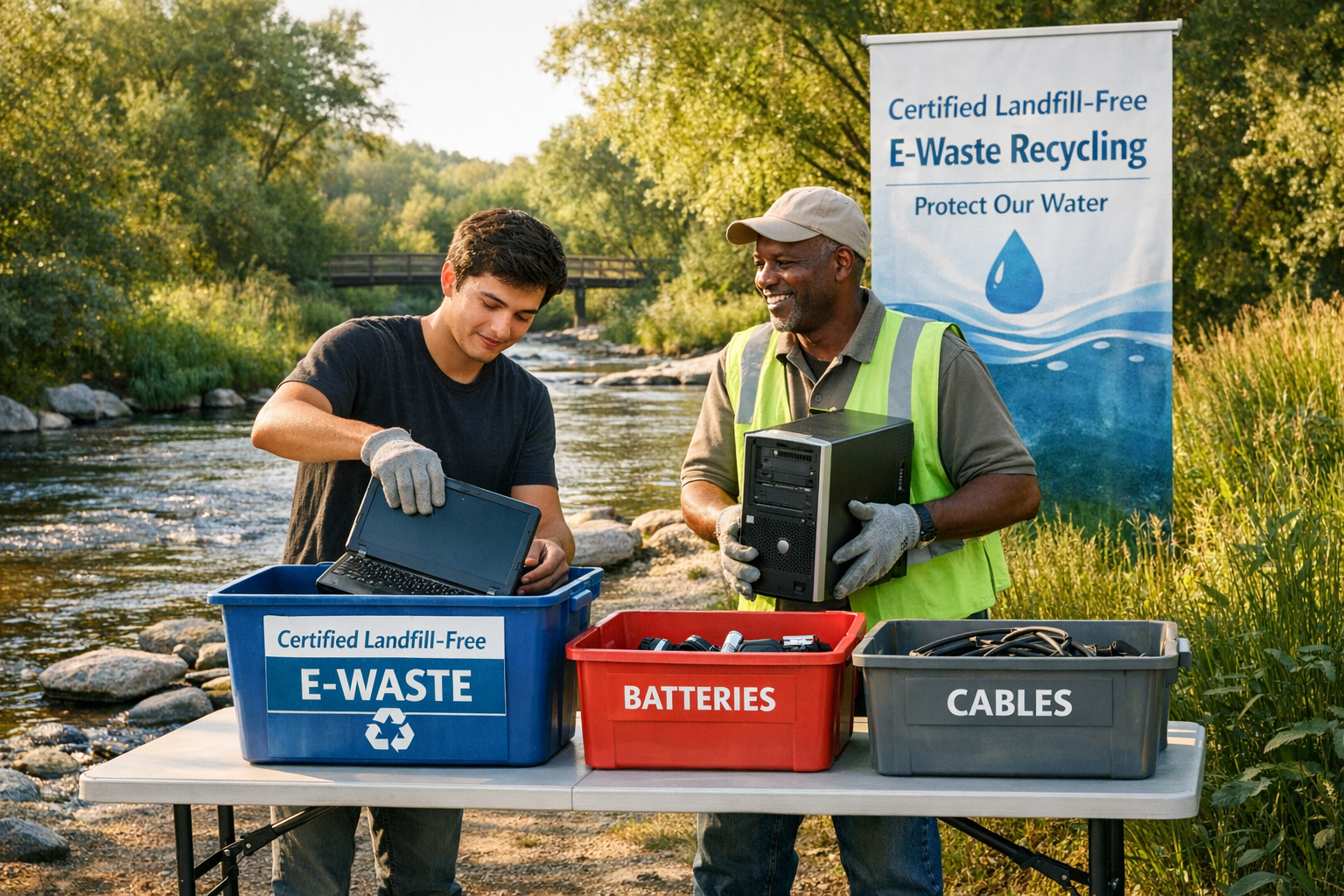 How E-Waste Recycling Impacts Water Pollution