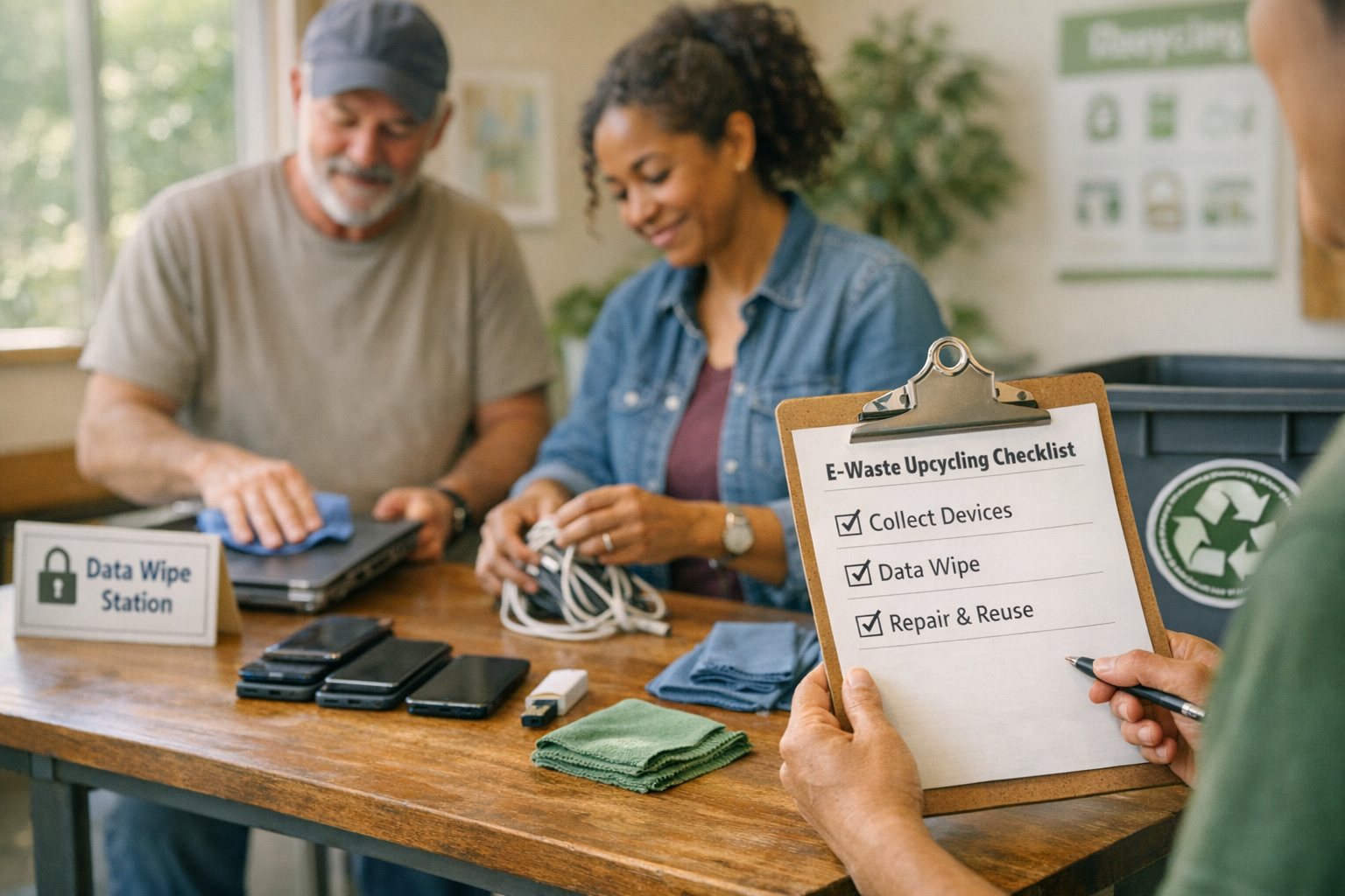 Checklist for Starting E-Waste Upcycling Programs