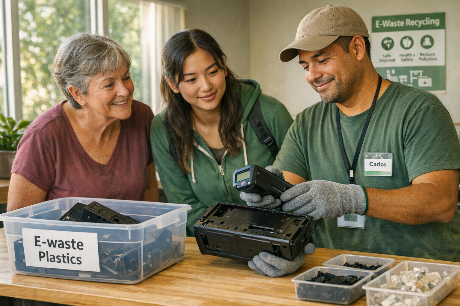 Evaluating Toxicity in E-Waste Plastics