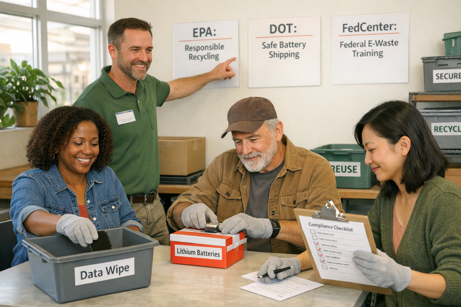 Top Federal Agencies Offering E-Waste Training