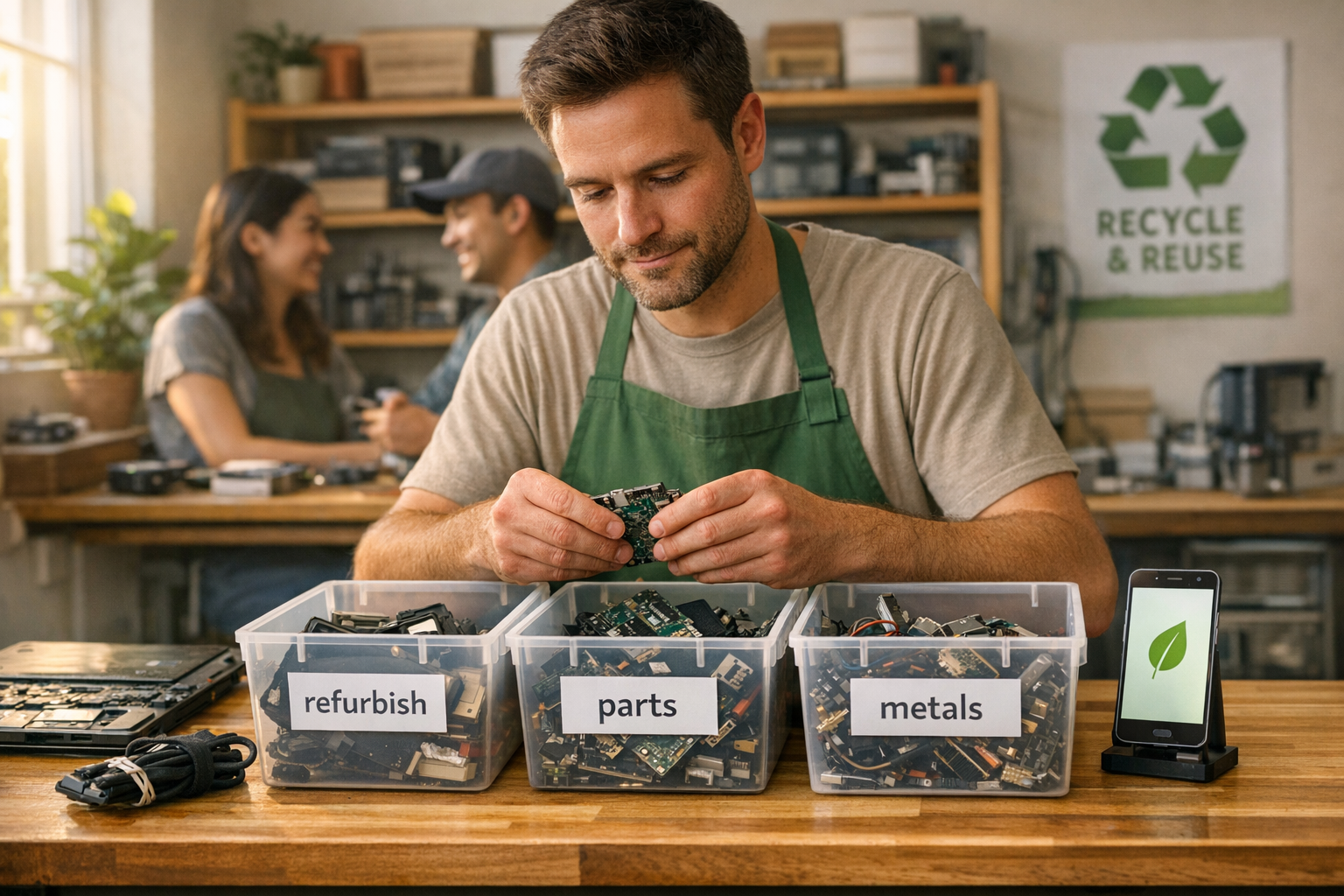 How Startups Turn E-Waste Into New Products