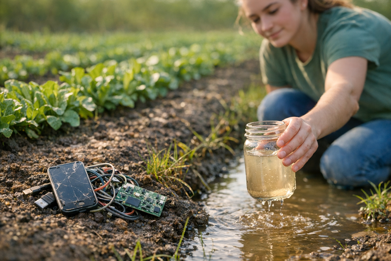 How E-Waste Contaminates Soil and Water