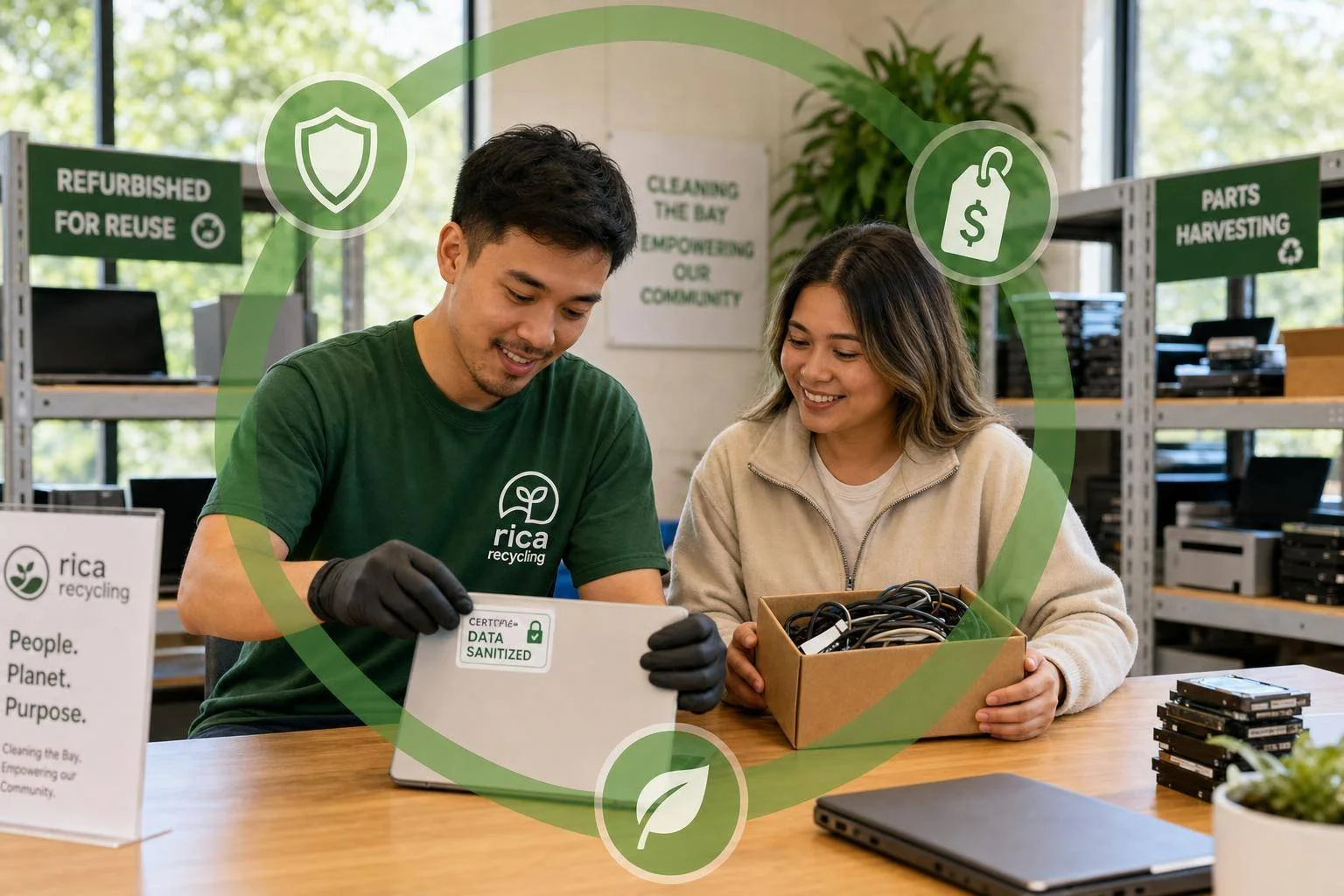 How Closed-Loop Recycling Supports ITAD