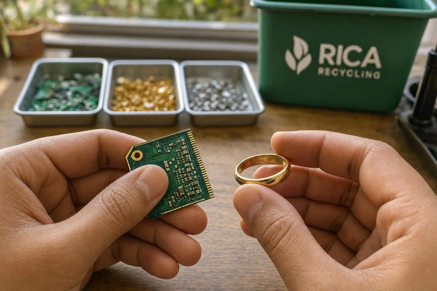 How E-Waste Becomes Luxury Jewelry